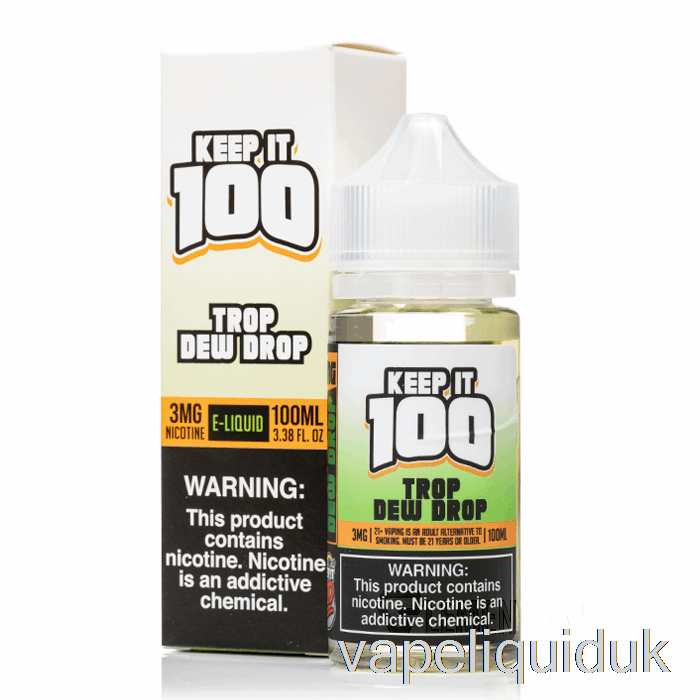 Trop Dew Drop - Keep It 100 - 100mL 6mg Vape Juice